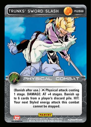 Trunks' Sword Slash (FOIL)